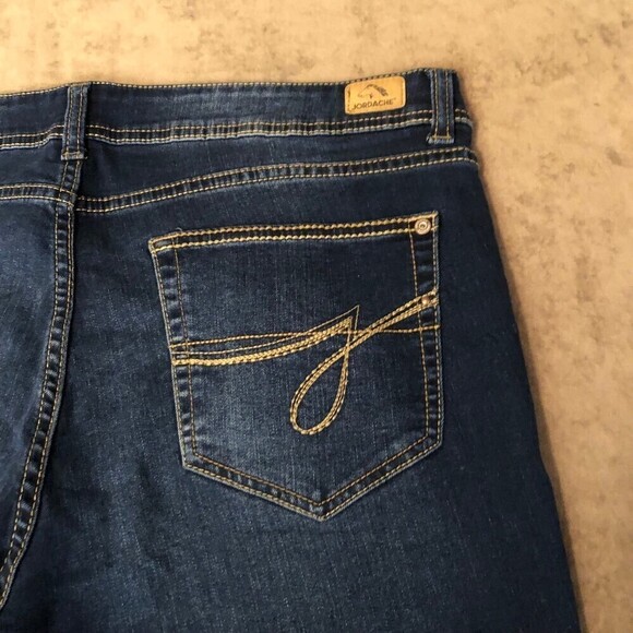 Jordache Skinny Dark WashJeans Size 16 - Picture 4 of 11